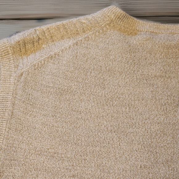 Geoffrey Beene Classic Cable Knit V Neck Pullover Sweater Vest Men's XL Academia - Picture 5 of 8